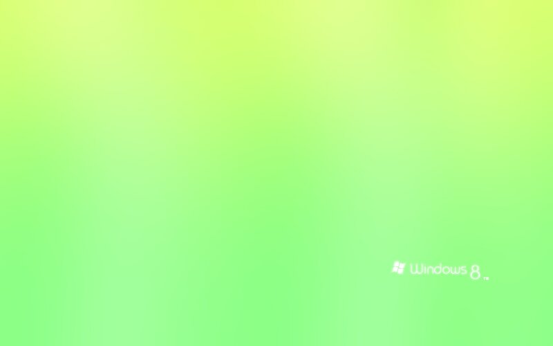 Windows 8 startup screen
