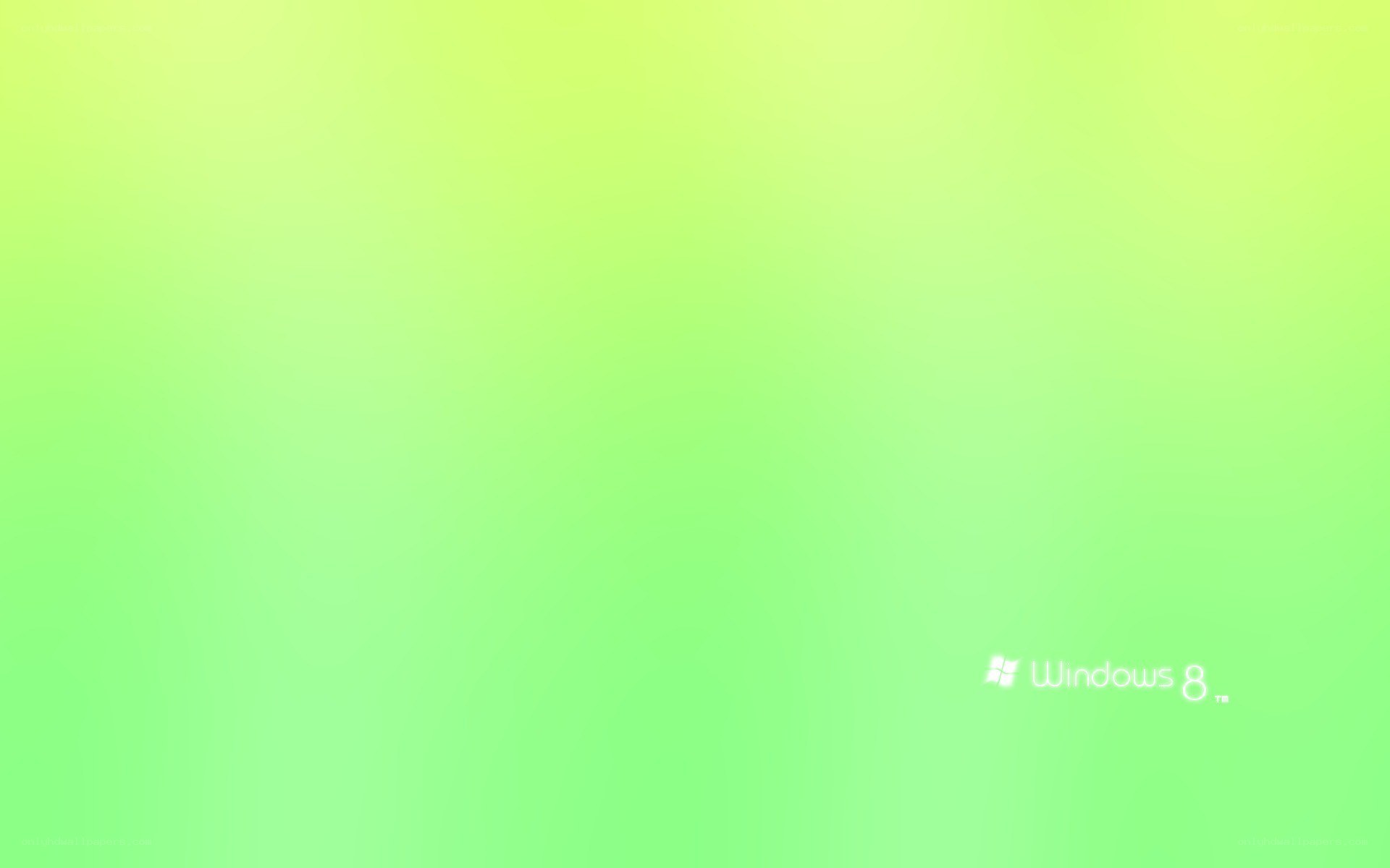 Windows 8 startup screen
