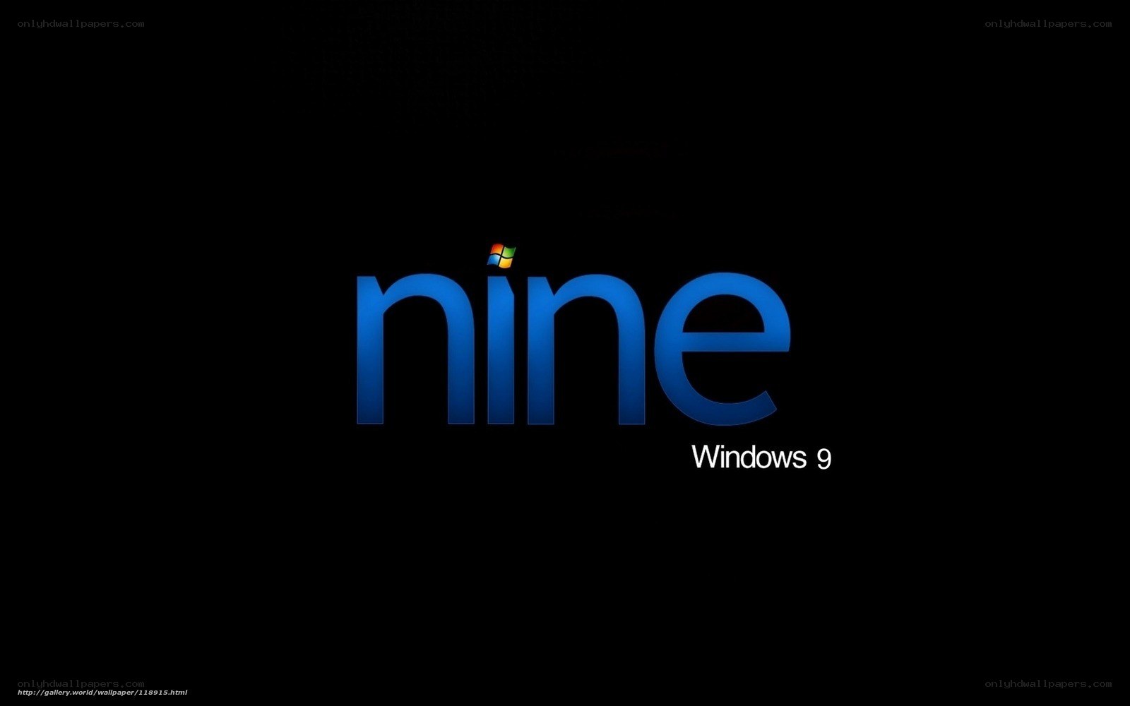 Windows 9 concept wallpaper