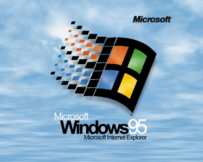Windows 95 Logo — Blue