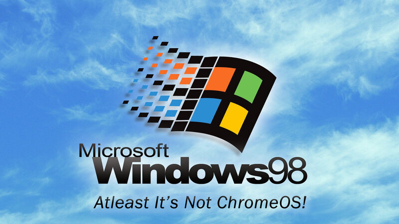 Windows 98 Logo — Blue