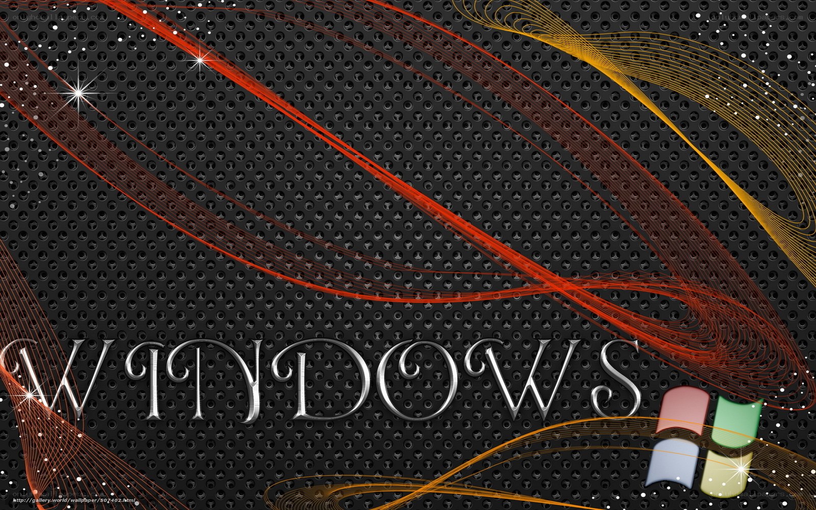Windows abstract background