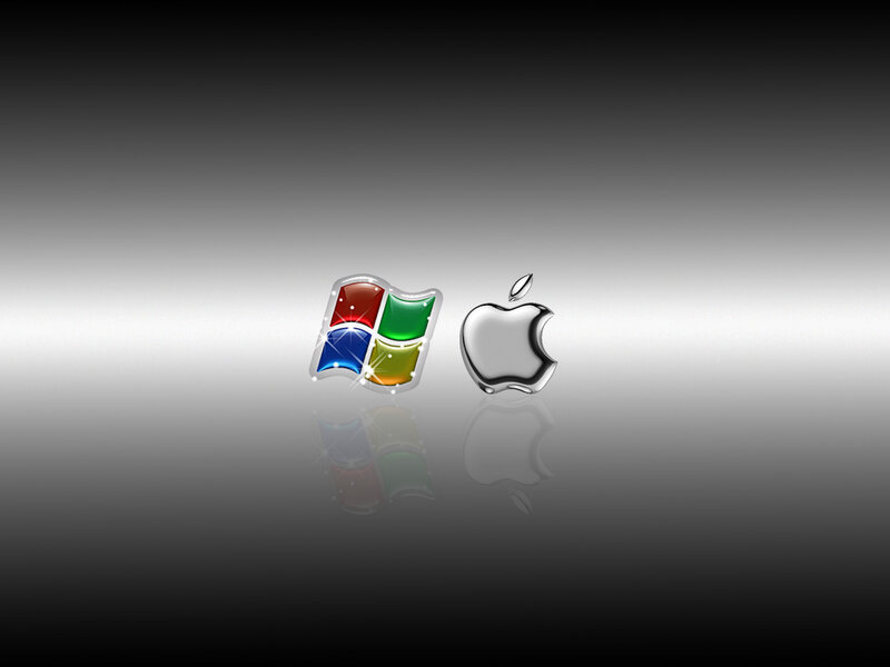 Windows and Apple logos
