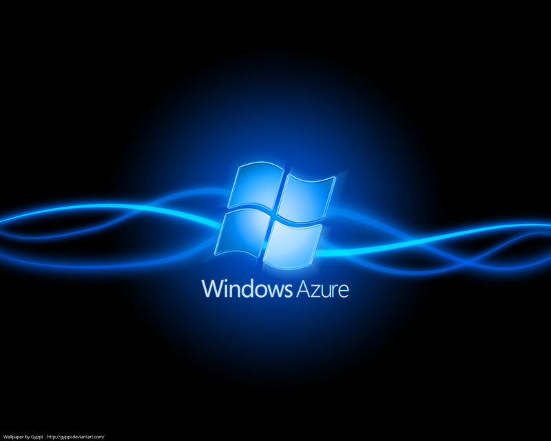 Windows Azure logo wallpaper