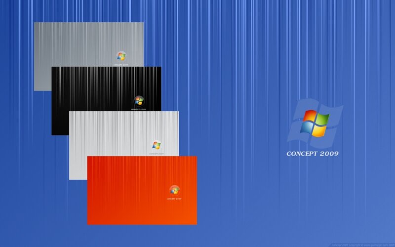 Windows Concept 2009 Desktop