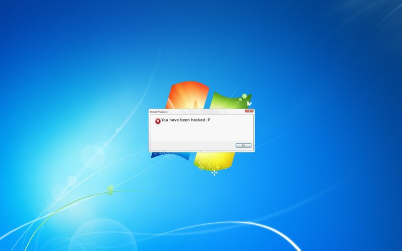 Windows Error Message