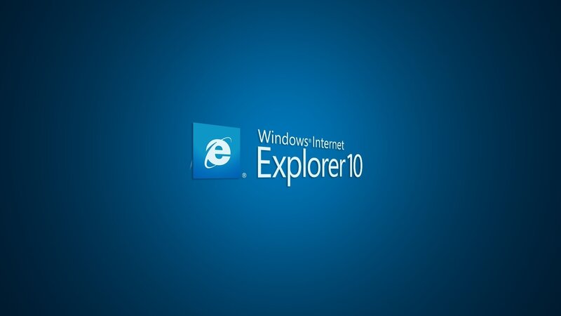 Windows Internet Explorer 10 Logo — Blue
