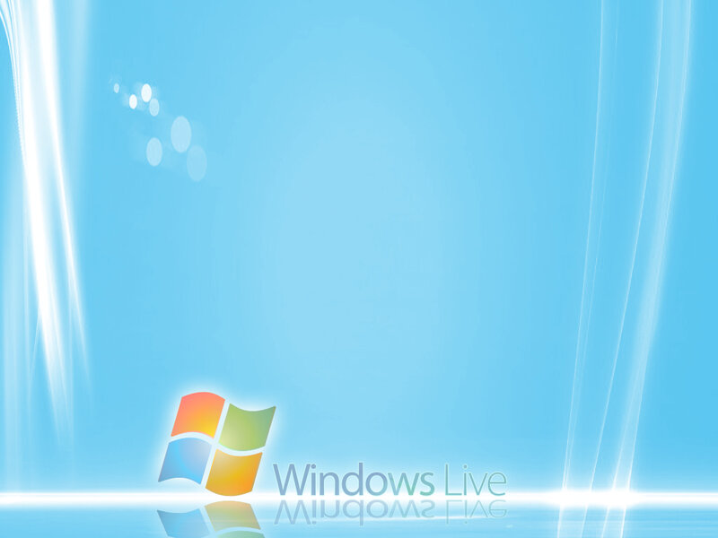 Windows Live Logo — Blue, Serene