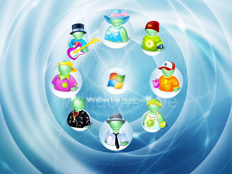 Windows Live Messenger icon circle