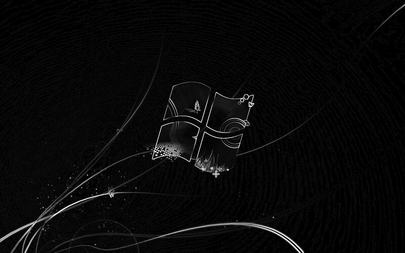 Windows logo abstract design
