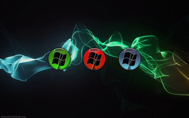 Windows logo abstract wallpaper