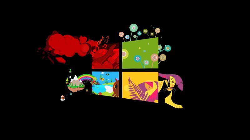 Windows Logo Art
