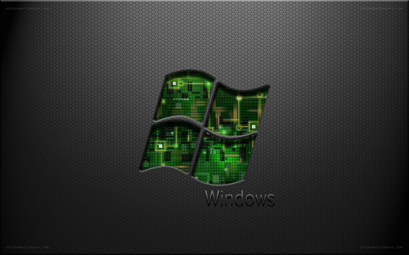 Windows logo circuit design