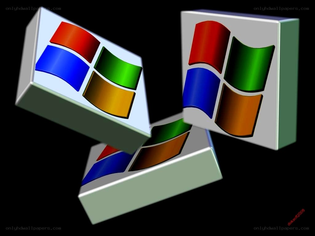 Windows logo cubes