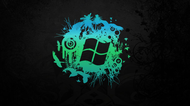 Windows Logo Design — Black