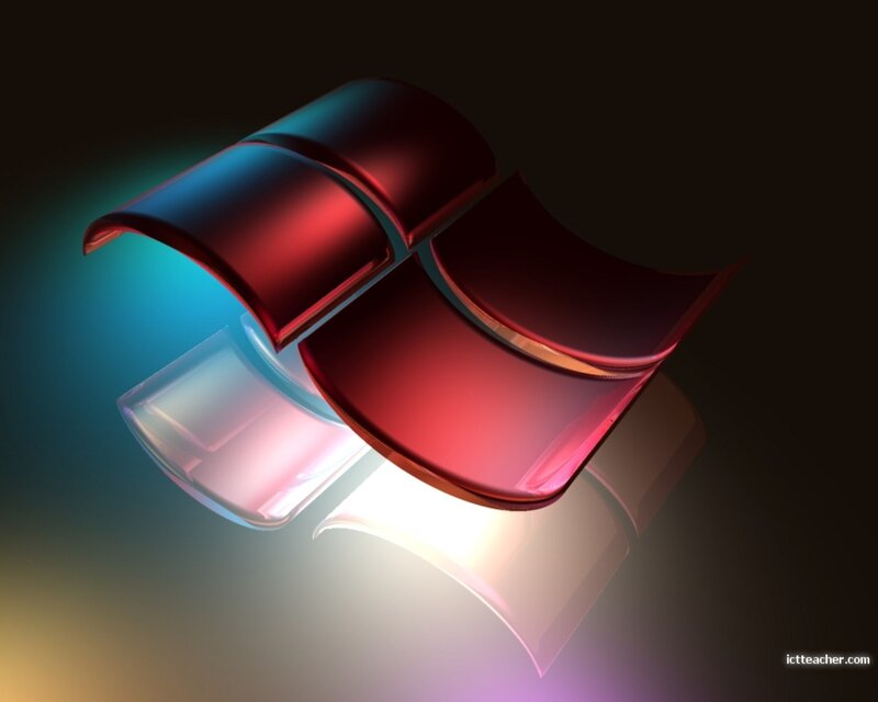 Windows Logo Design — Red, Dramatic