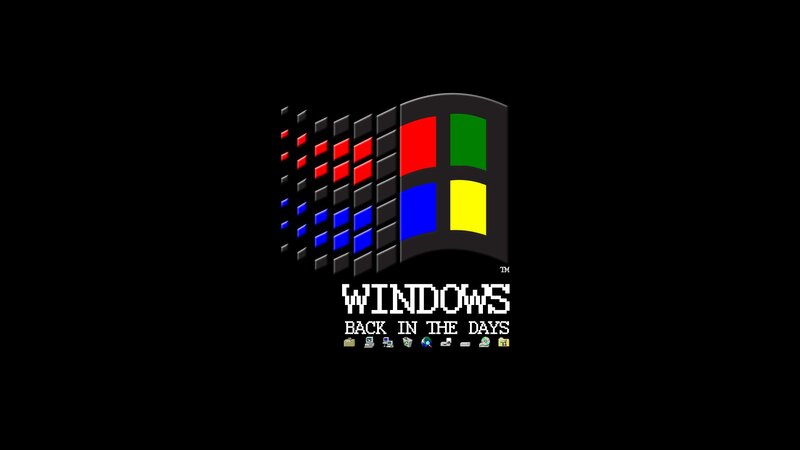 Windows logo from the past