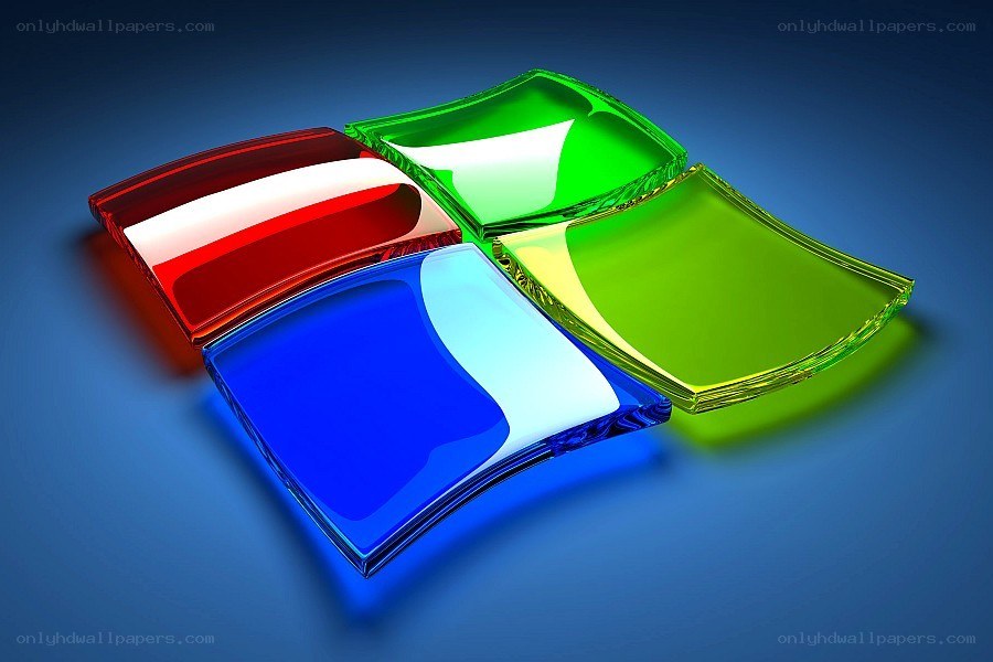 Windows logo glass effect