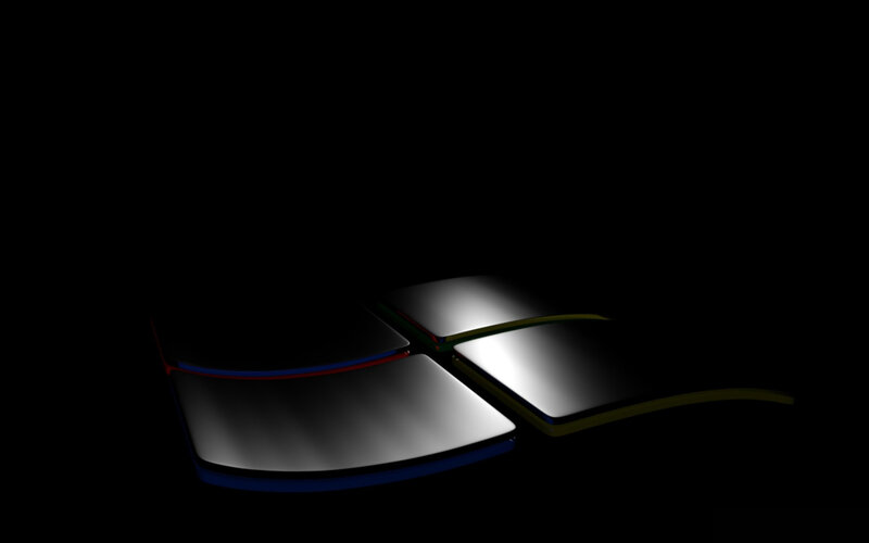 Windows logo in dark setting
