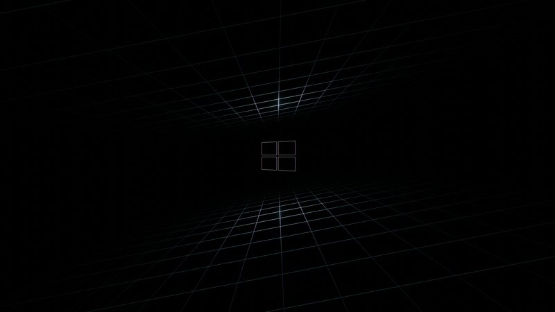 Windows Logo in Grid