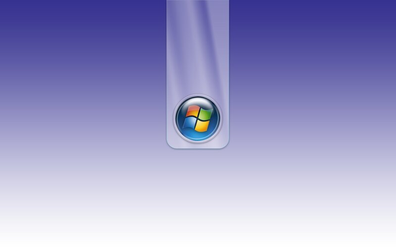 Windows Logo on a Bar