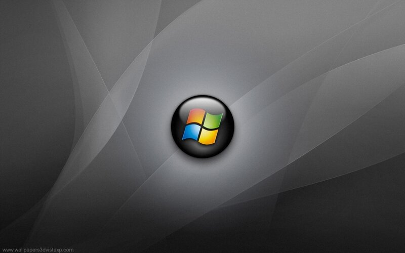 Windows logo on abstract background