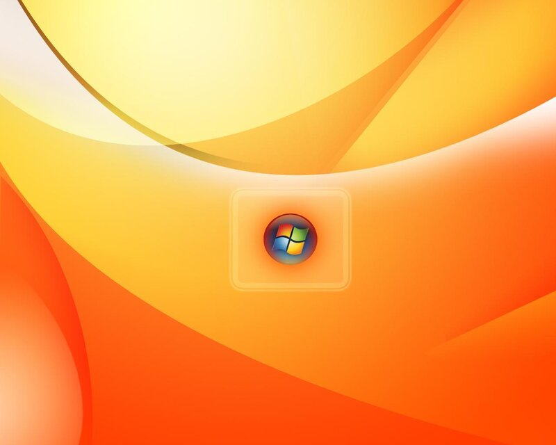 Windows logo on abstract background
