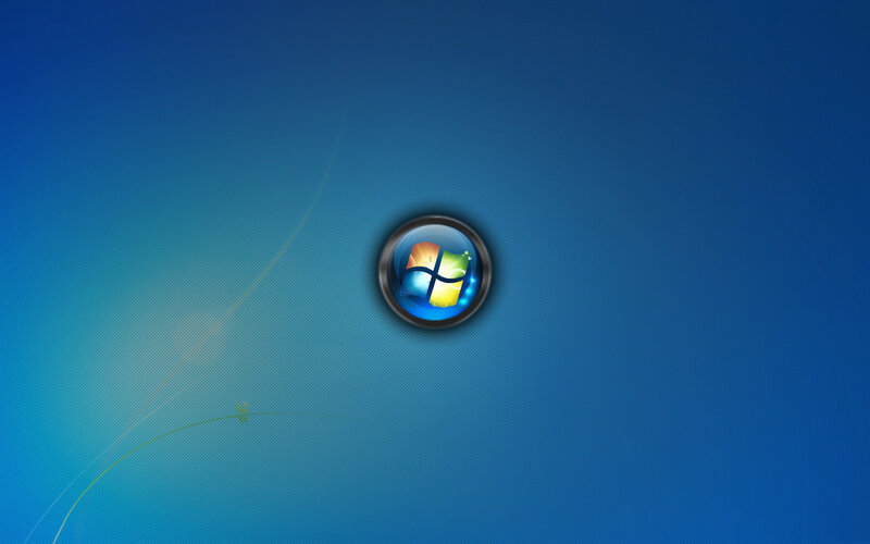 Windows Logo on Blue — Calm, Digital Art