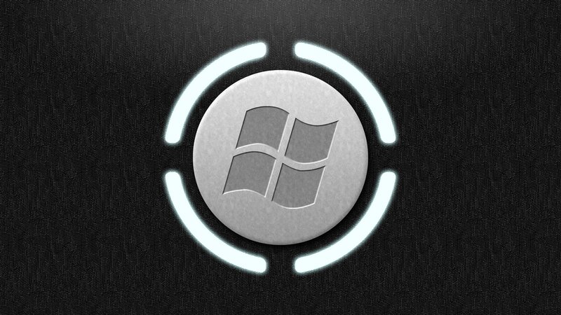 Windows Logo on Button
