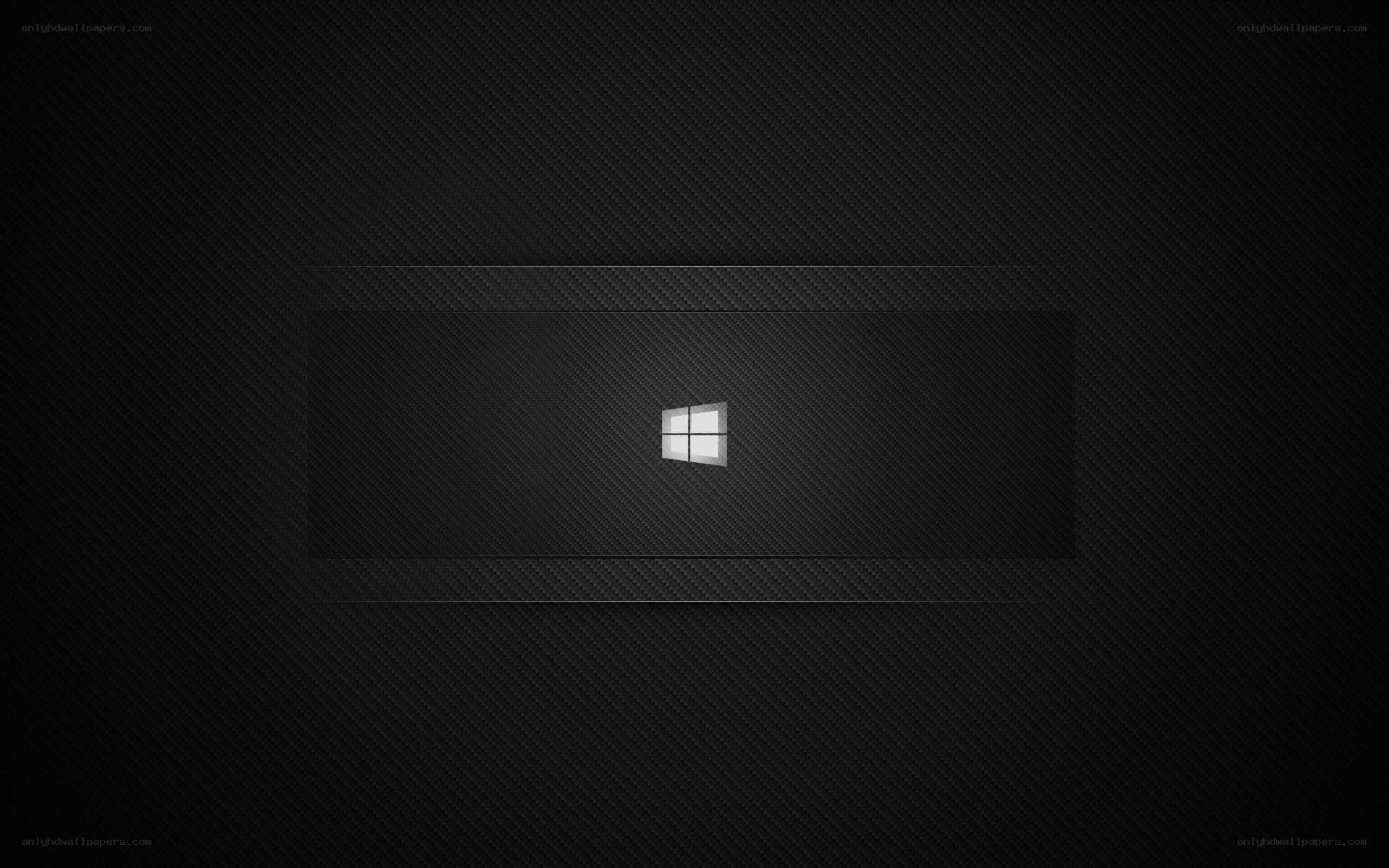 Windows logo on dark background