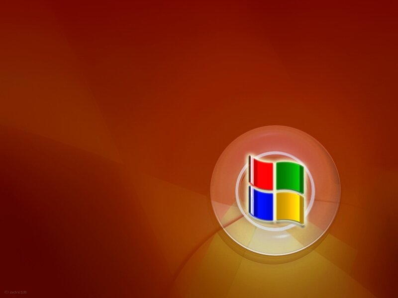 Windows Logo on Disc
