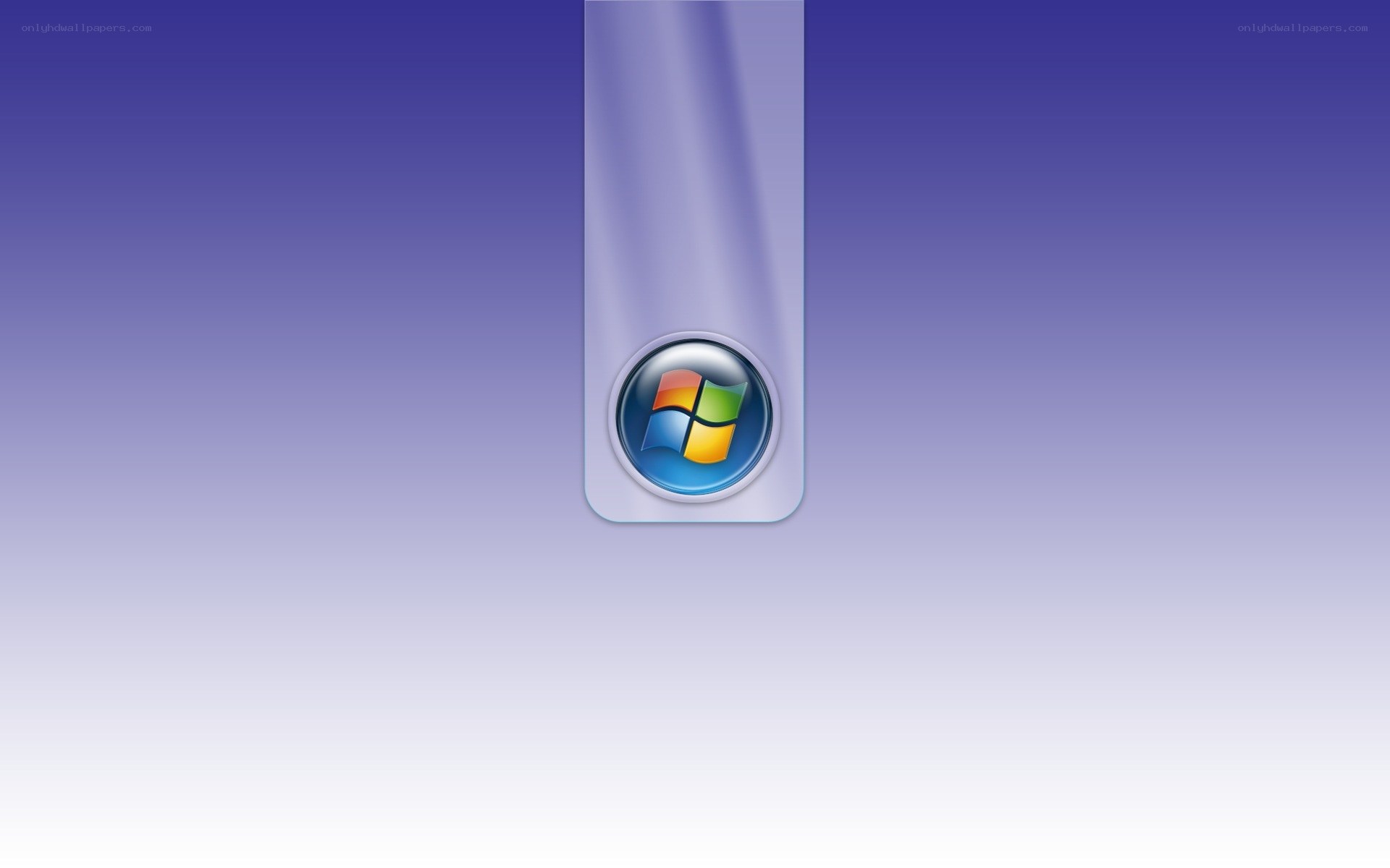 Windows logo on gradient background