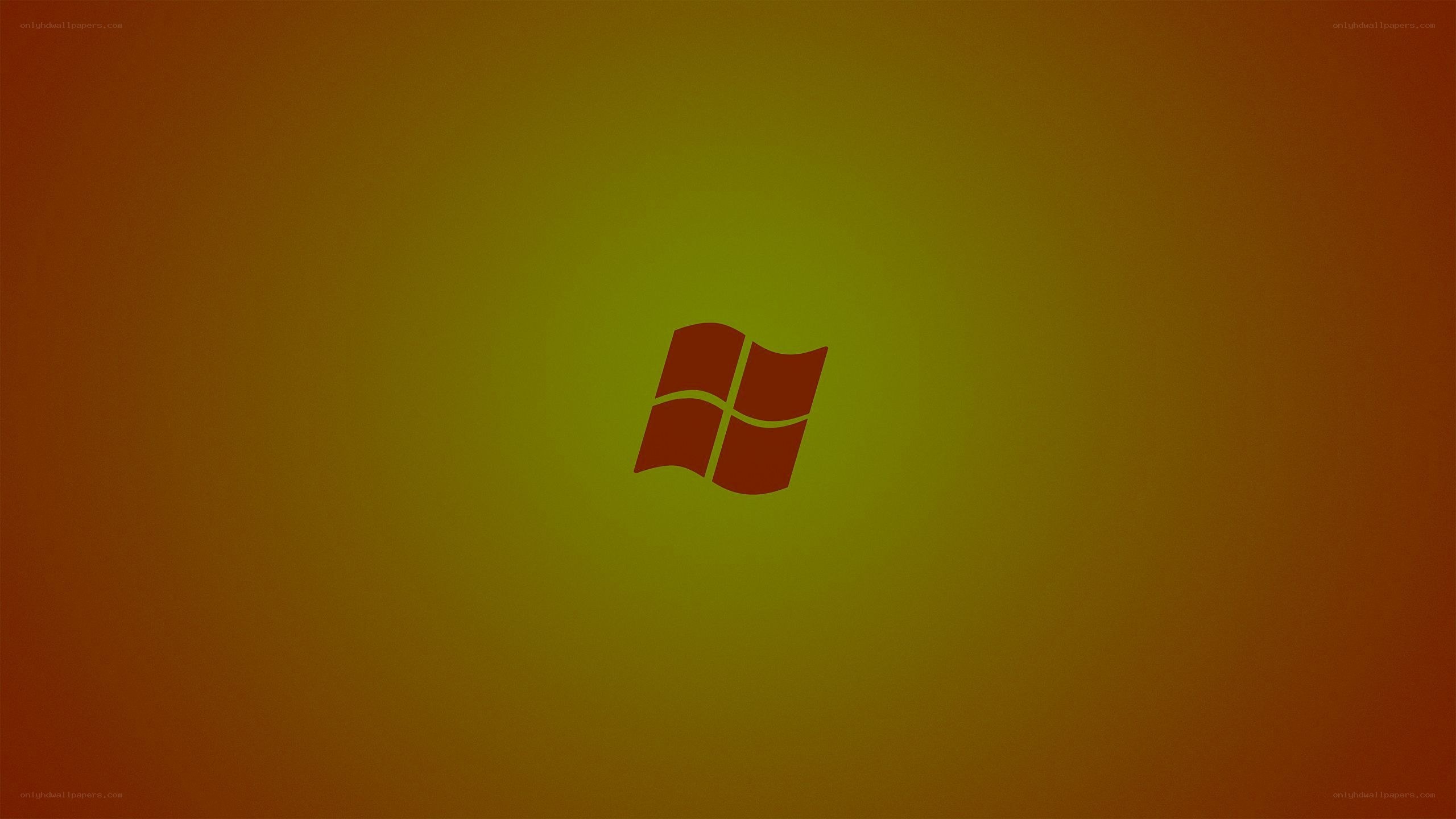 Windows logo on gradient background