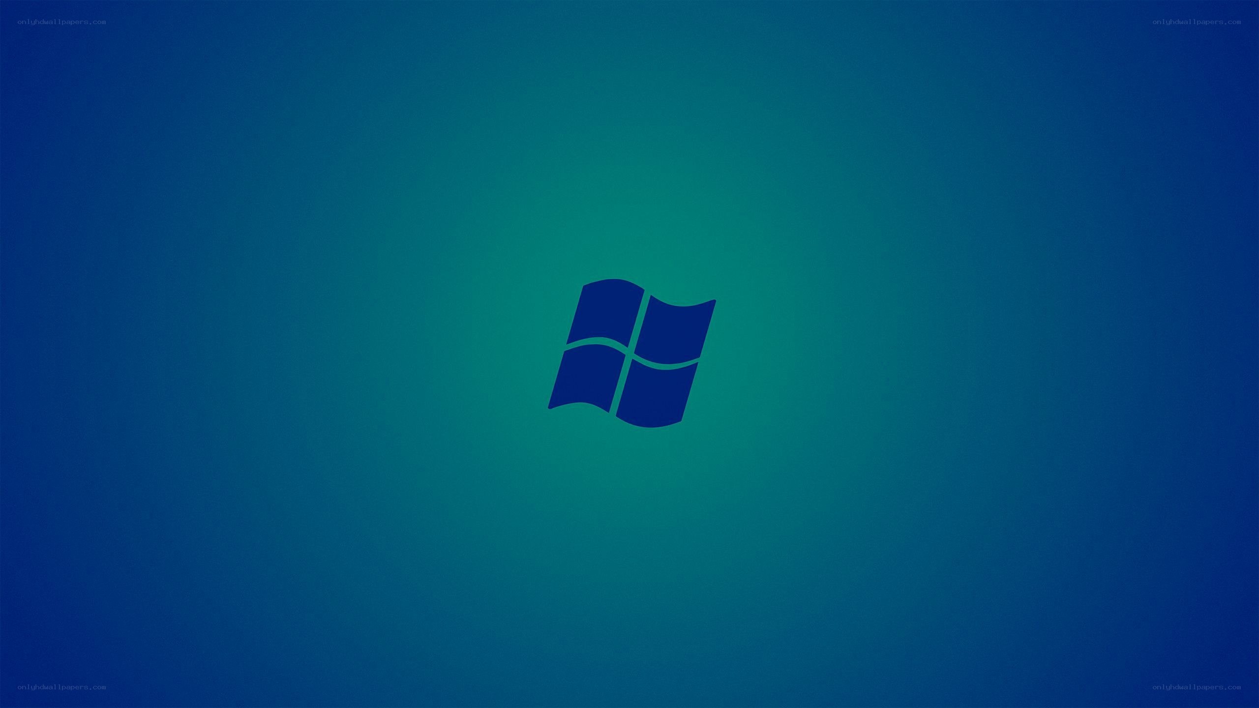 Windows logo on gradient background