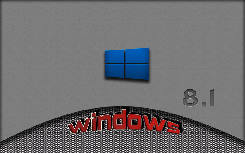 Windows Logo on Gray Background — Neutral, Digital Art