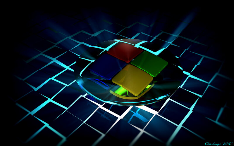 Windows Logo on Grid