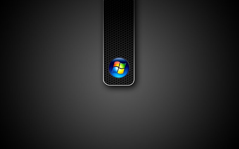 Windows Logo on Grille