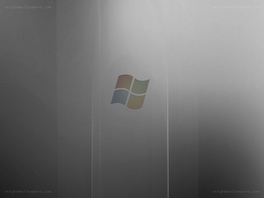 Windows logo on metallic surface