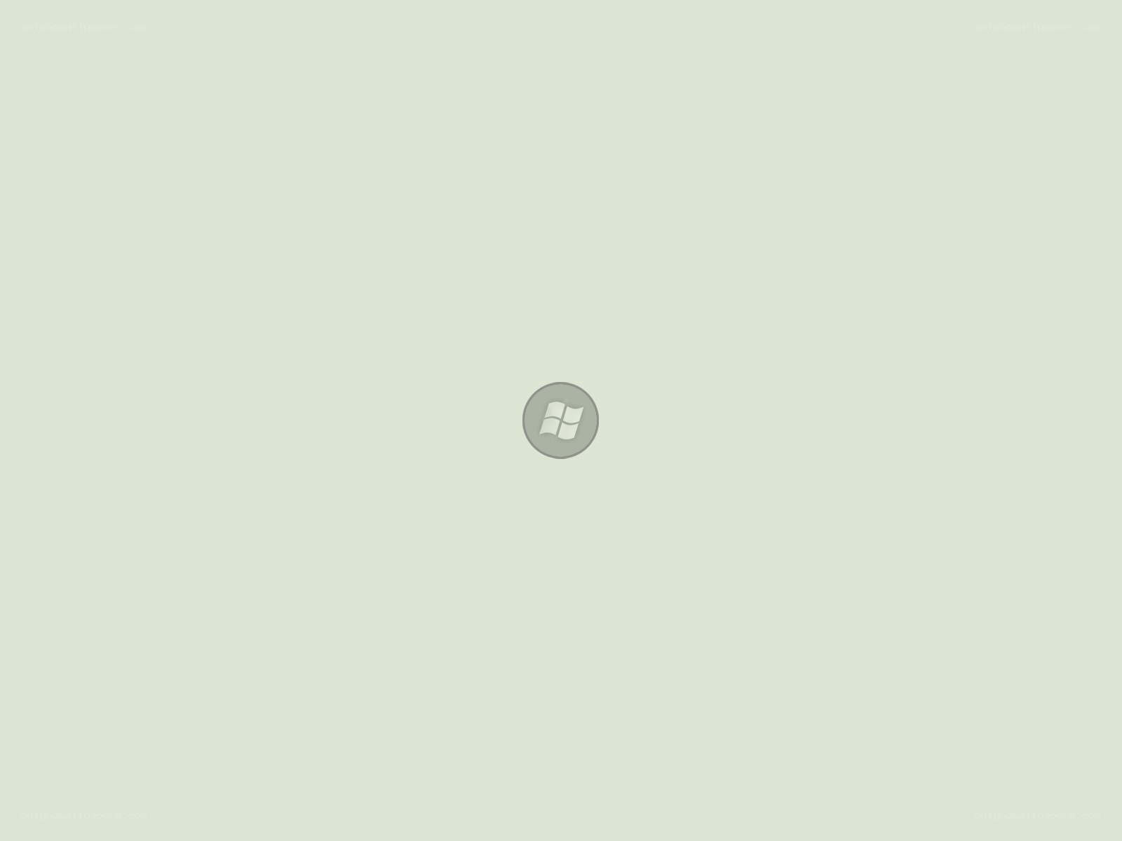 Windows logo on plain background