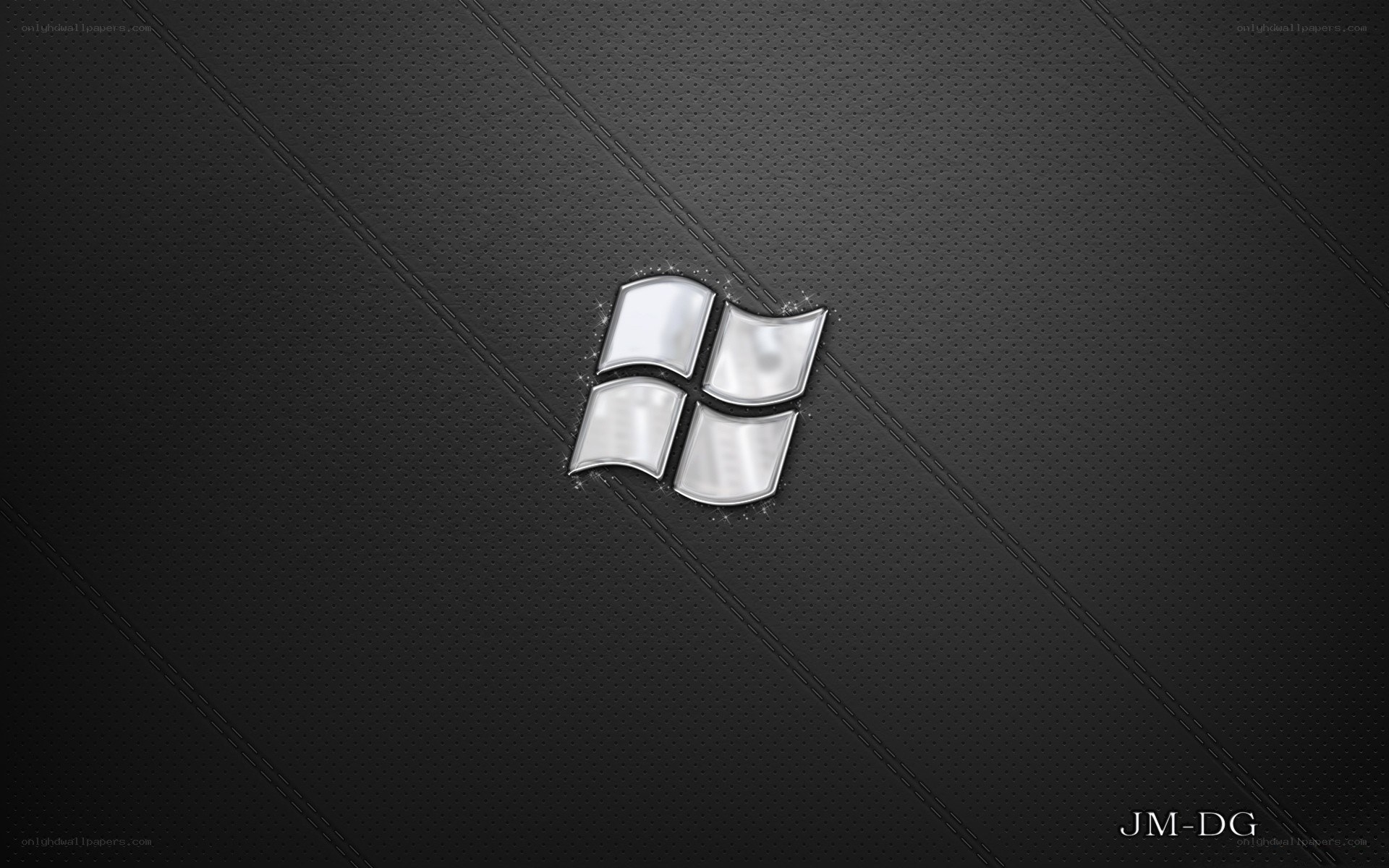 Windows logo on textured background
