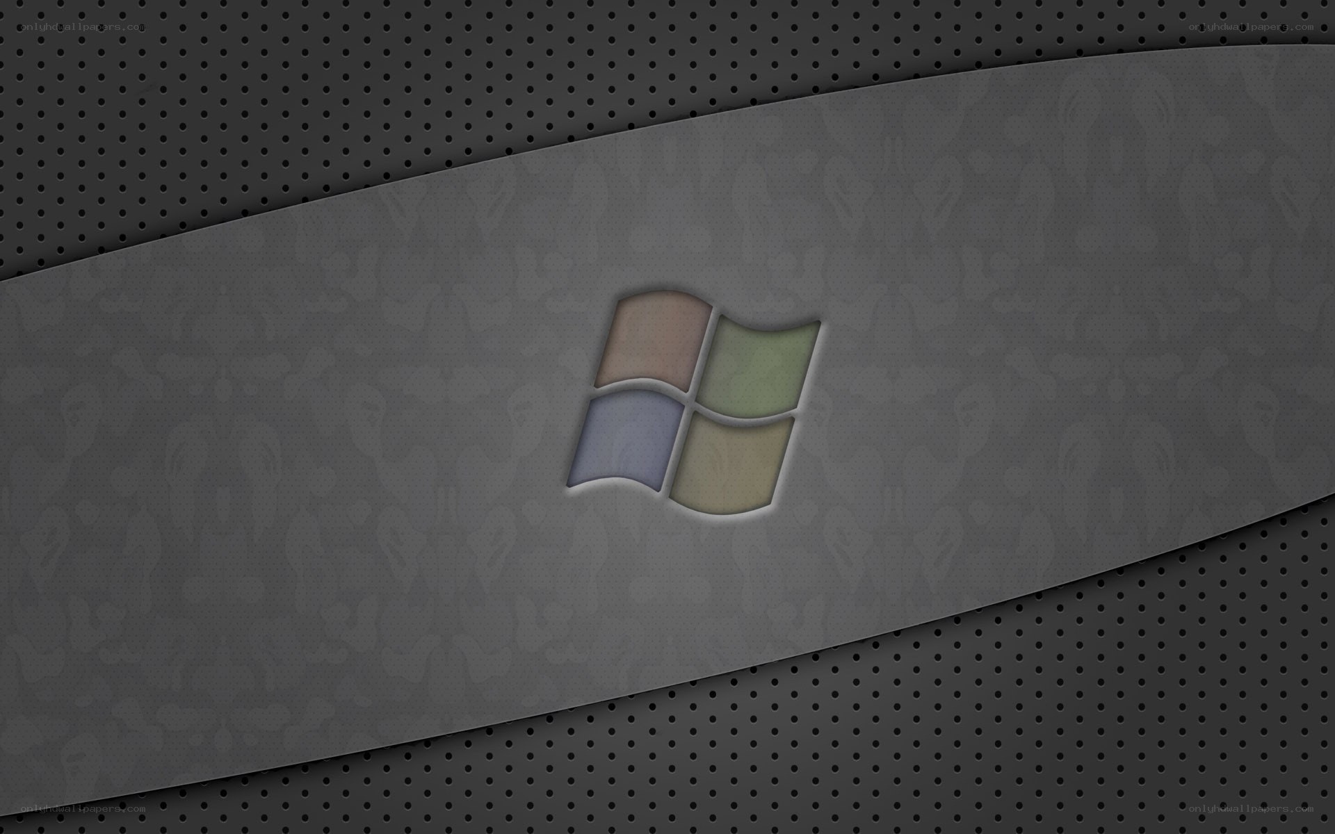Windows logo on textured background