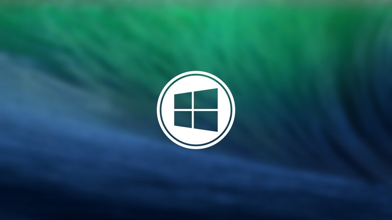 Windows Logo on Wave