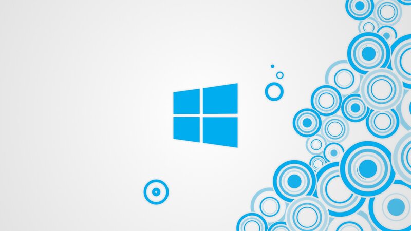 Windows Logo on White — Blue