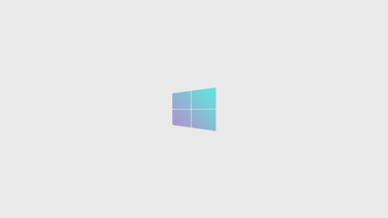 Windows Logo on White — Neutral