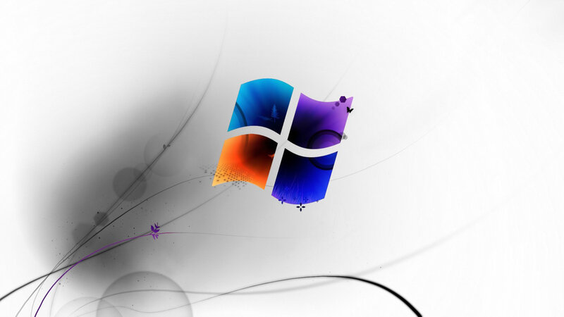Windows Logo on White