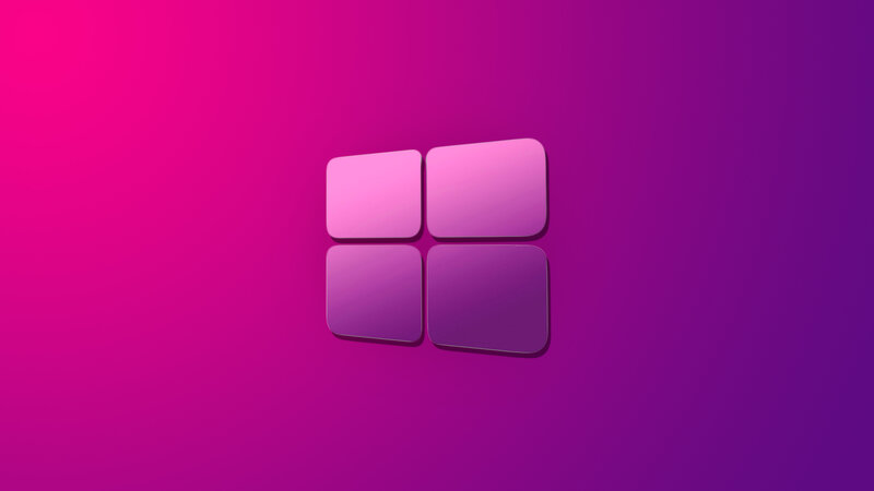 Windows Logo — Pink