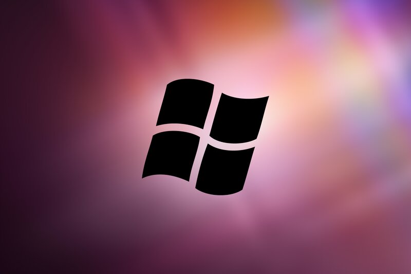 Windows Logo — Purple
