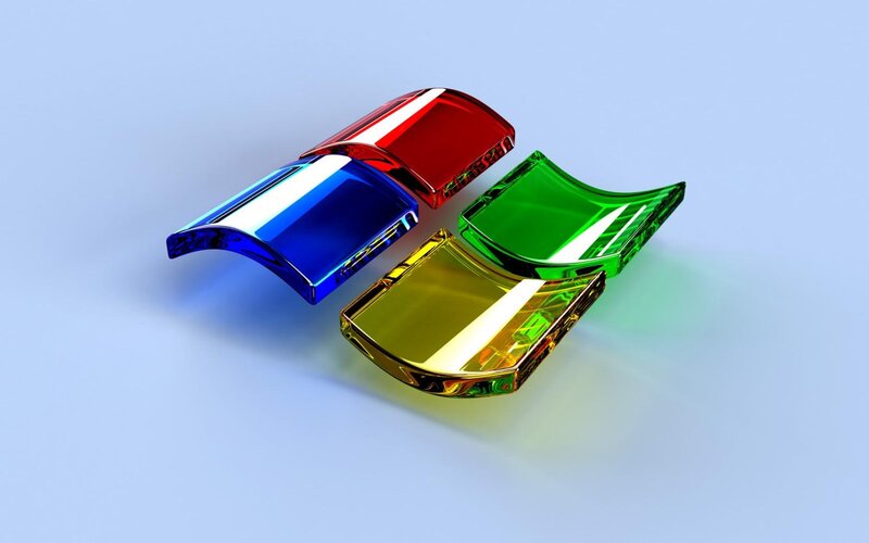 Windows Logo — Red, Clean, Modern, 3d Render