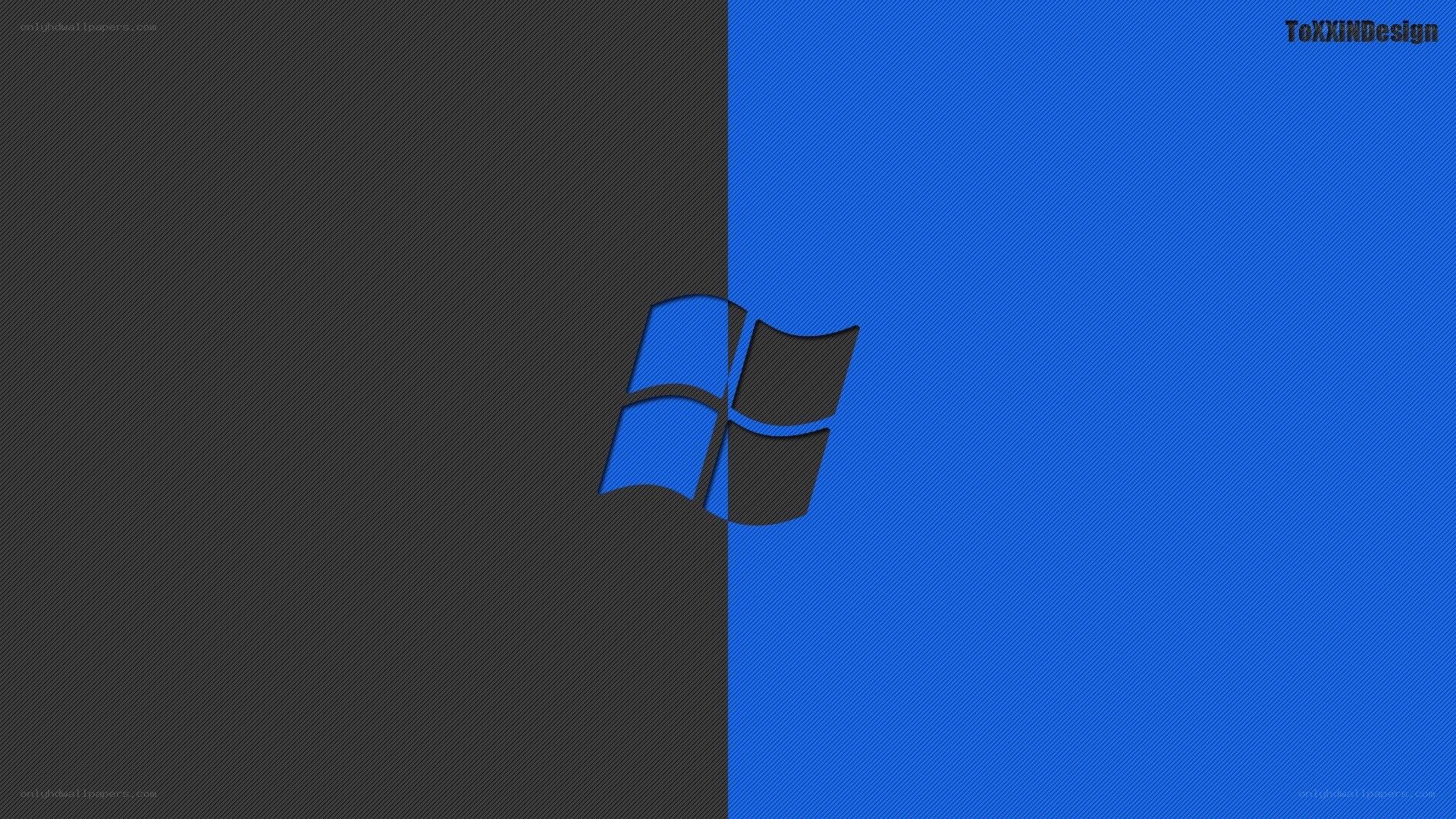 Windows logo split background