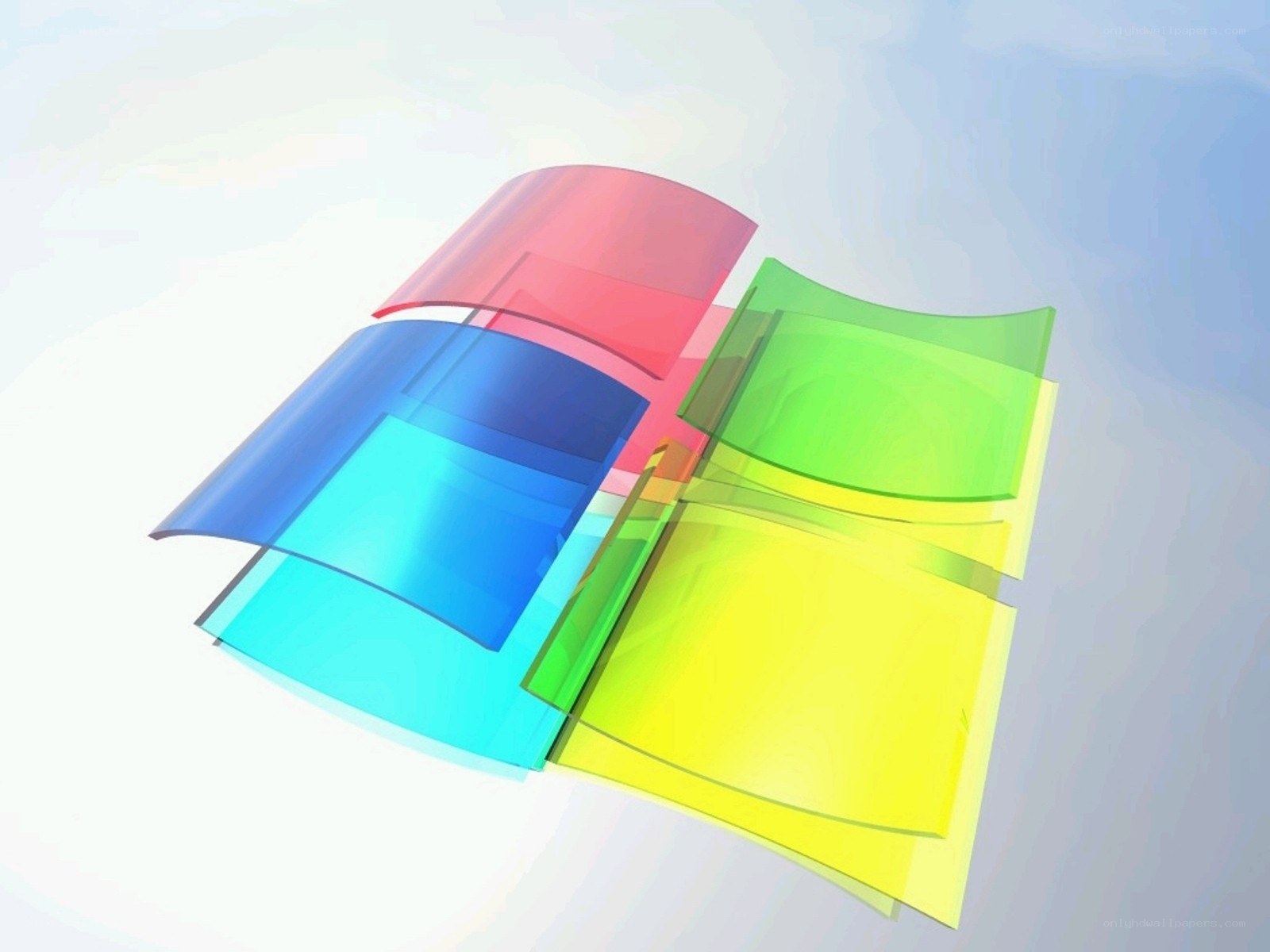 Windows logo with colored panels